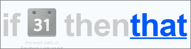 If this then that definir condição