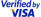 Meio de pagamento online Verified by Visa 3-D Secure security technology