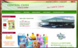 Web site Institucional Central Cash - Centro Comercial Grossista com mais de 7.000m2 de superfície comercial