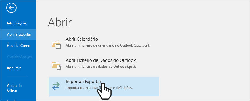 01-Outlook-Mails-Devolvidos-02-Ficheiro-03-Exportar